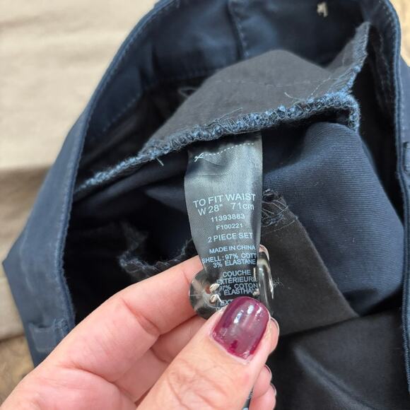 NWOT ASOS Chino Shorts 2-Pack Men’s 6" Inseam W28 Streetwear Smart Casual - Picture 5 of 6